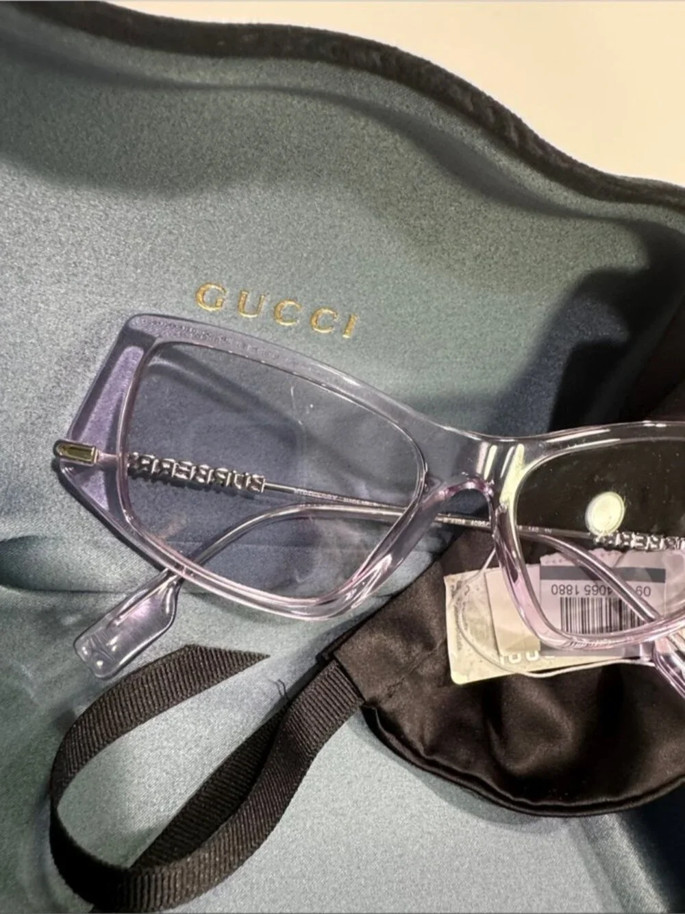 Burberry Lilac 52mm Irregular Sunglasses